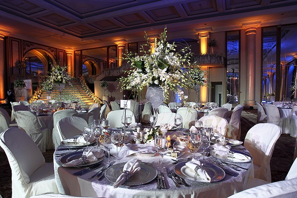 Sounds and lighting setup at Jardin d'Amour